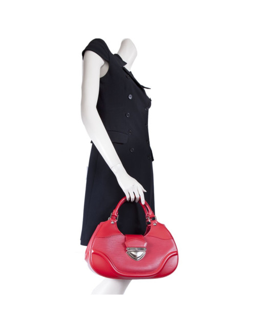 Sac LOUIS VUITTON cuir épi rouge