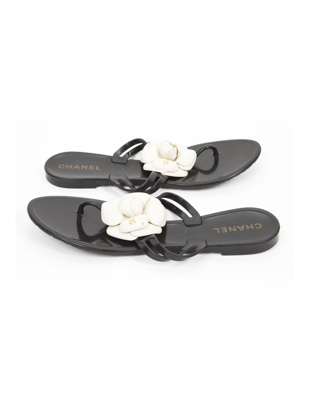 Mules CHANEL T 39 camélia