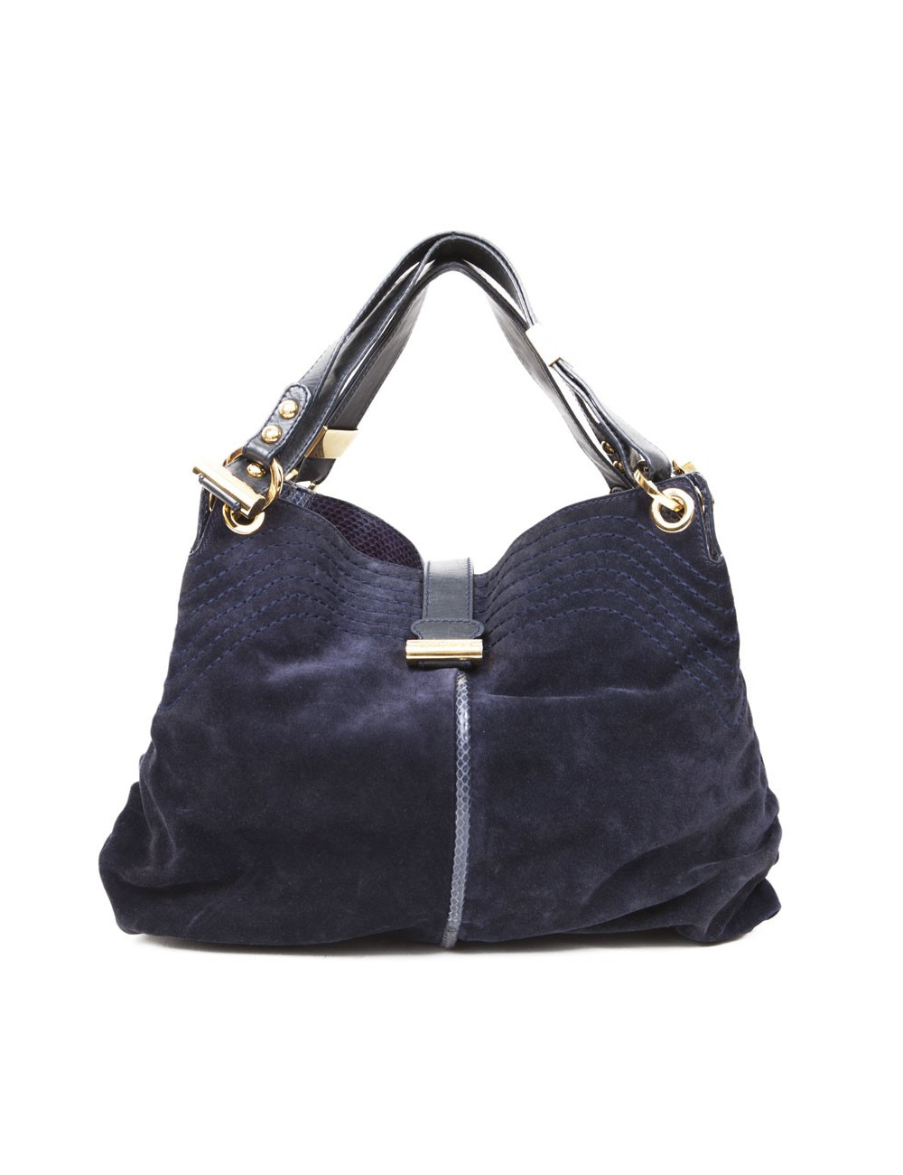 Sac JIMMY CHOO bleu nuit