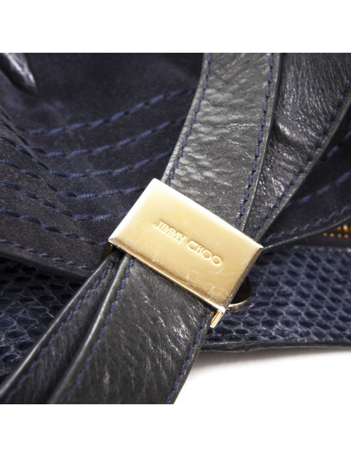 Sac JIMMY CHOO bleu nuit