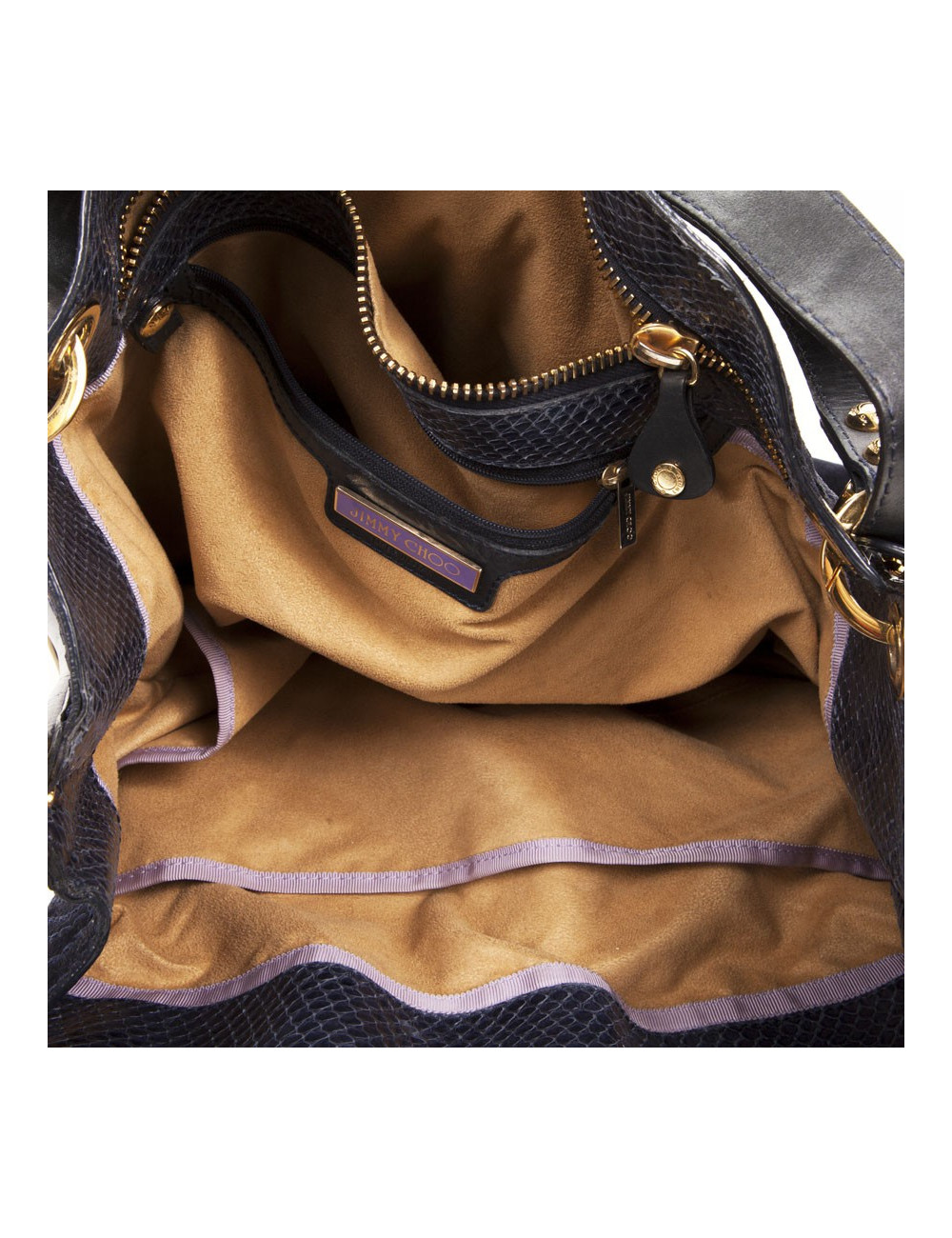 Sac JIMMY CHOO bleu nuit