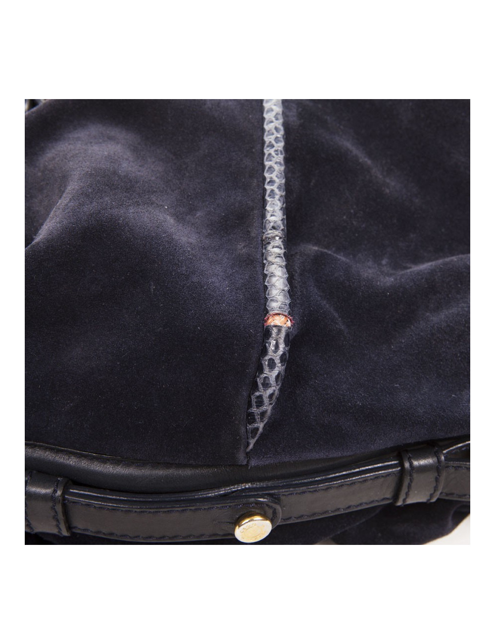 Sac JIMMY CHOO bleu nuit