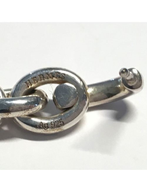 Dangling ear HERMES Crescendo nails in sterling silver