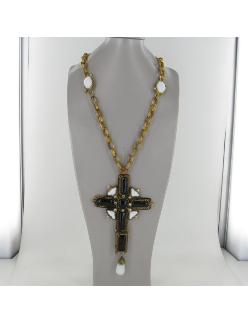 Collier croix collection "Légende" MARGUERITE DE VALOIS