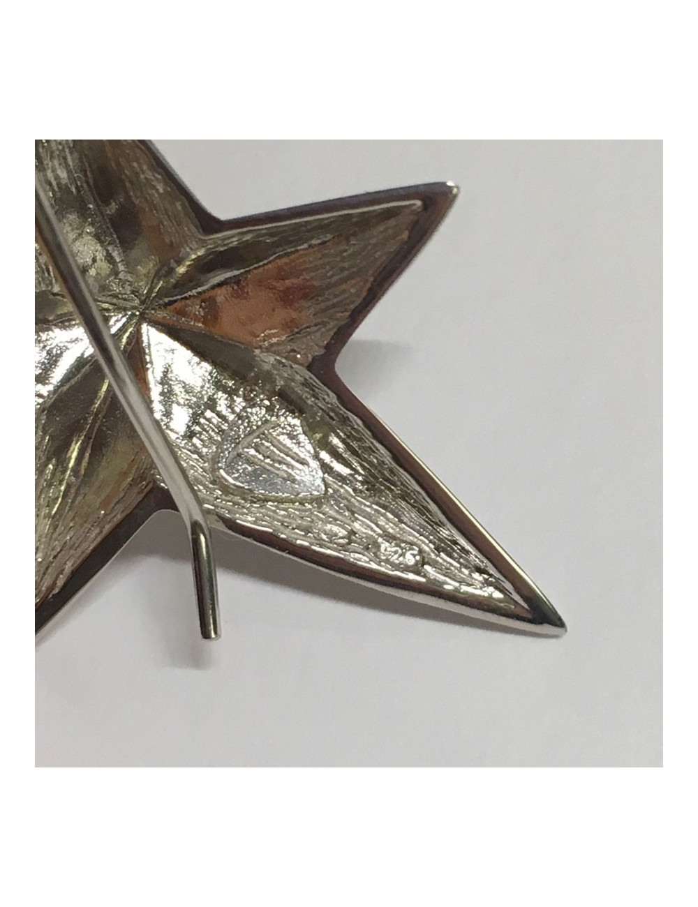 Set THIERRY MUGLER necklace and earrings in silver nails