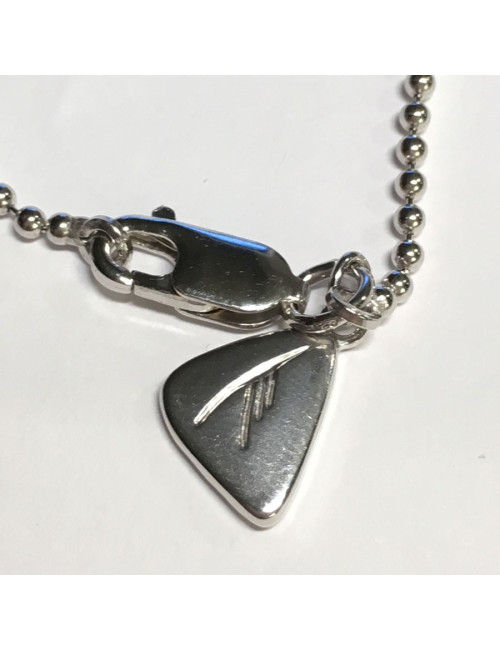 Parure THIERRY MUGLER collier et boucles d'oreilles clous en argent