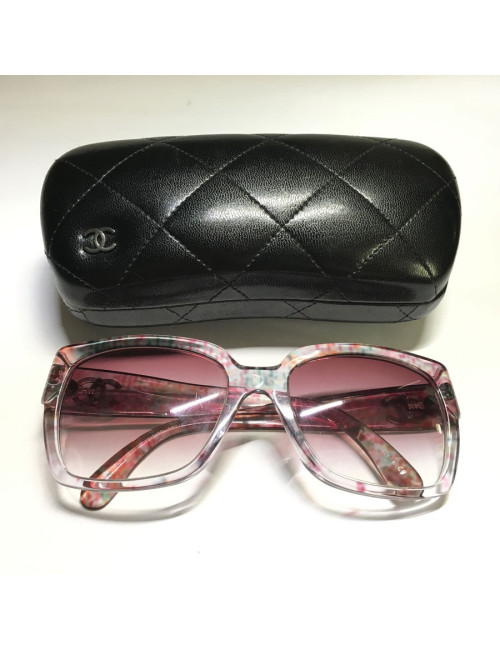 XXX Lunettes de soleil CHANEL roses