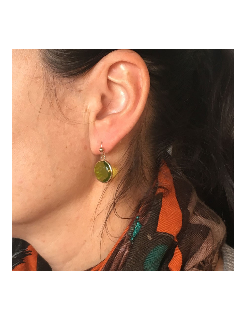 Boucles d'oreille clous MARGUERITE de VALOIS 