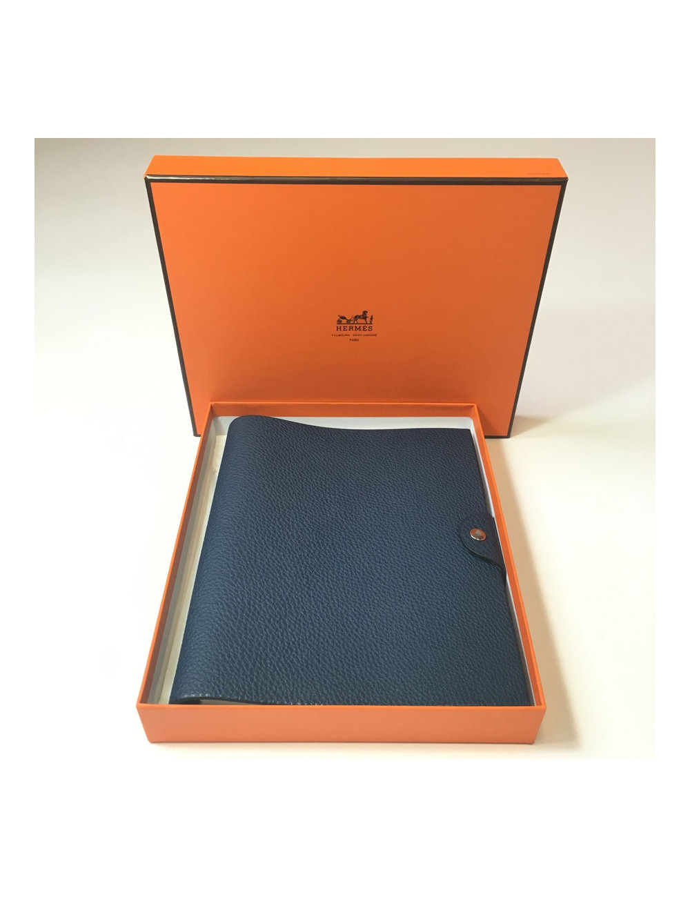 Couverture de cahier HERMES modèle Ulysse