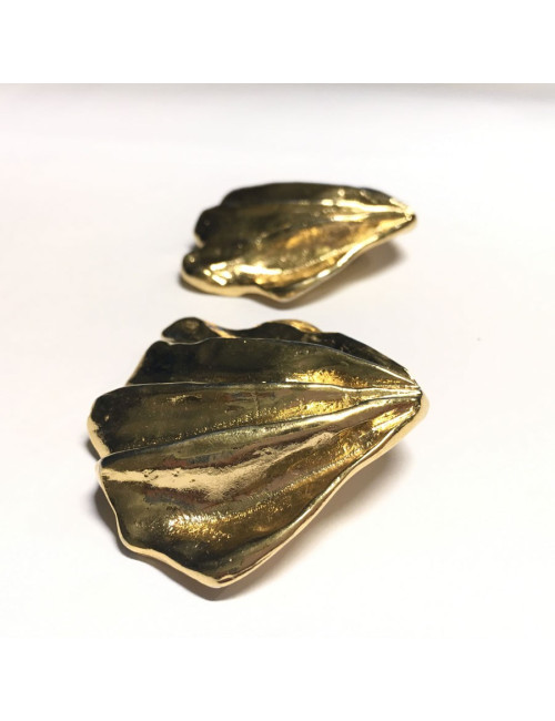 Boucles d'oreille clips YSL YVES SAINT LAURENT Vintage