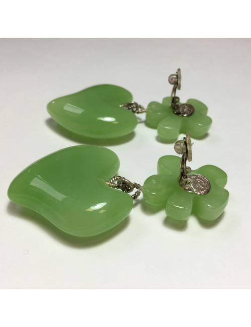 Pending clips CHRISTIAN LACROIX vintage earrings