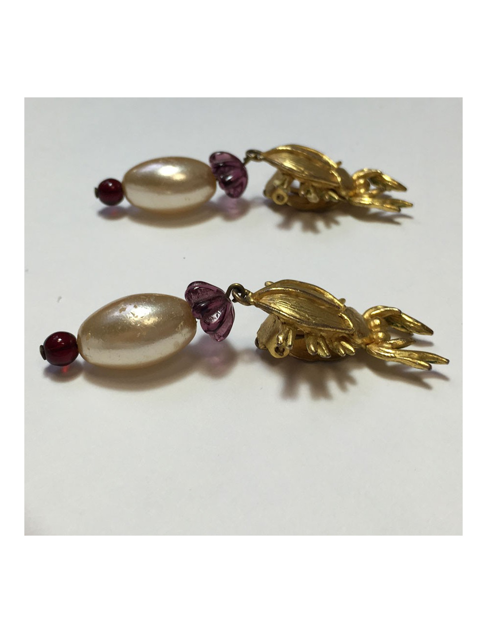 Earrings clips VAN DER STRATEN