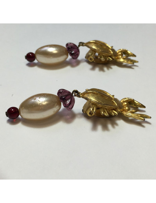 Earrings clips VAN DER STRATEN