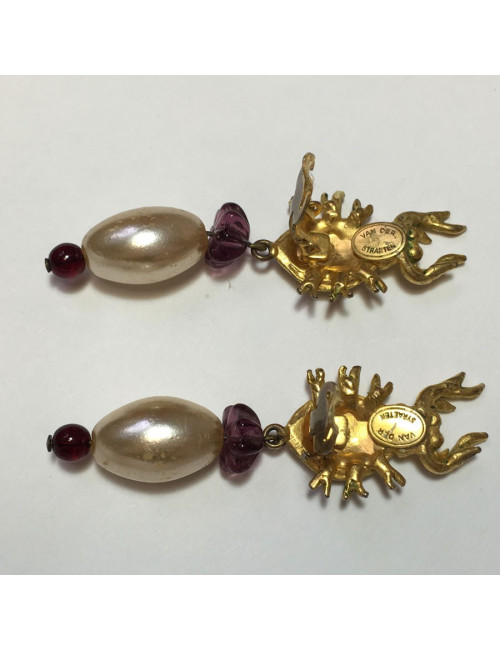Earrings clips VAN DER STRATEN
