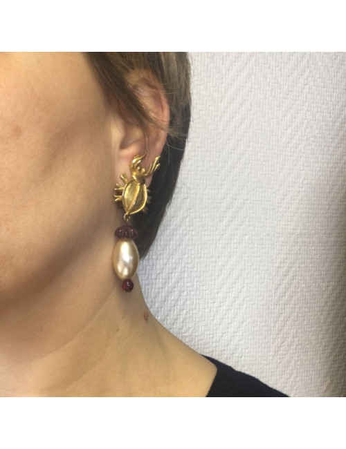 Earrings clips VAN DER STRATEN