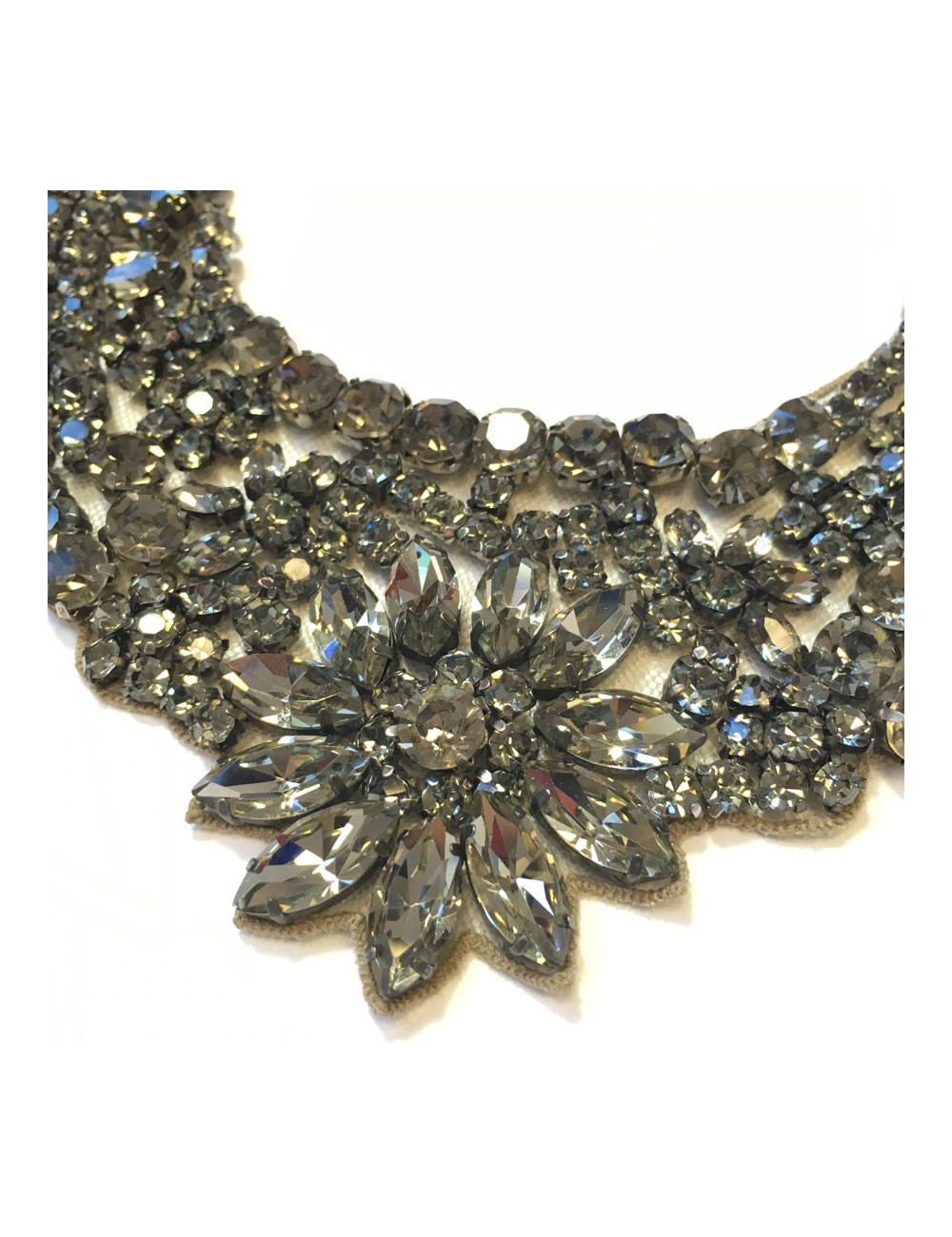 Plastron VALENTINO en strass