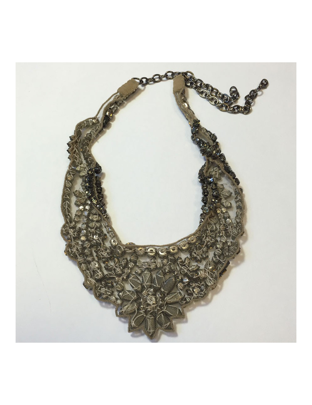 Plastron VALENTINO en strass