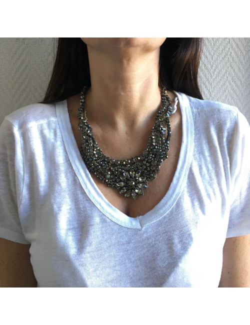 Plastron VALENTINO in rhinestones