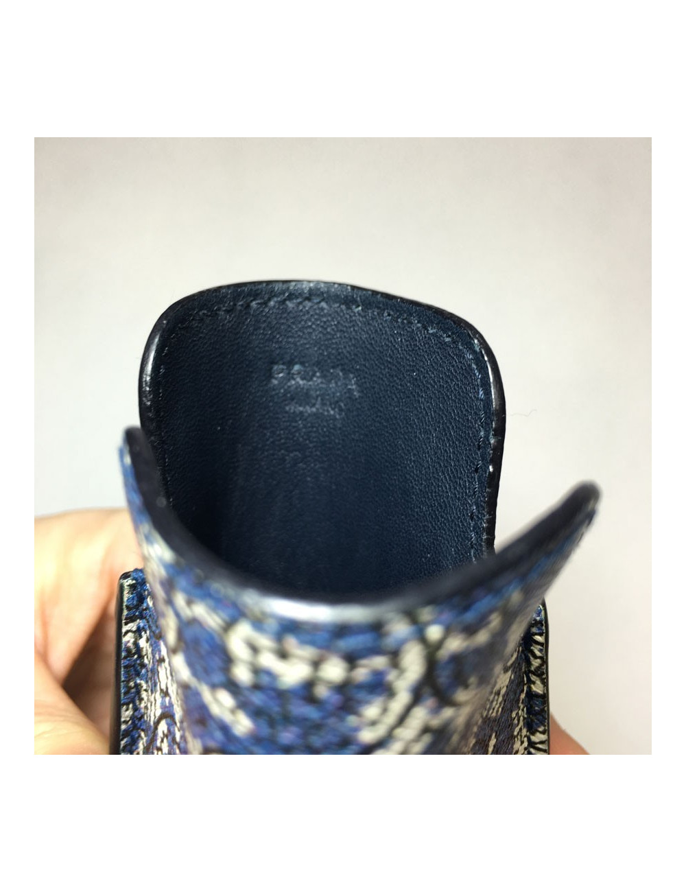 IPhone case 4 / 4 S PRADA saffiano leather printed