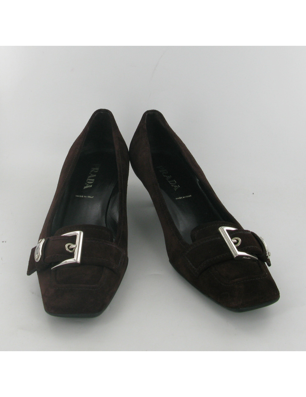 Escarpins en daim PRADA