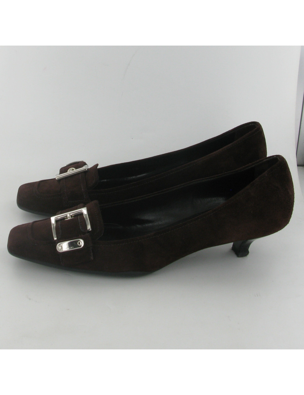 Escarpins en daim PRADA