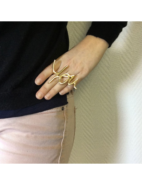 Ring iconic LANVIN 'YOU'