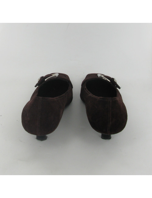 Escarpins en daim PRADA