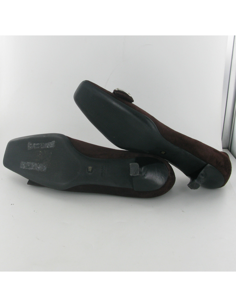 Escarpins en daim PRADA