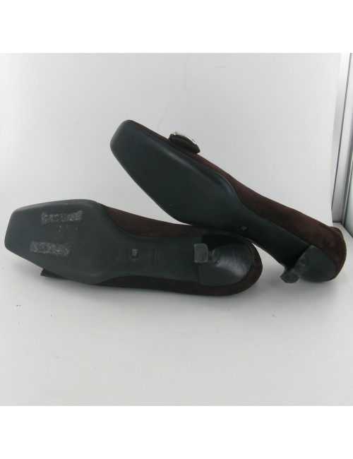 Escarpins en daim PRADA