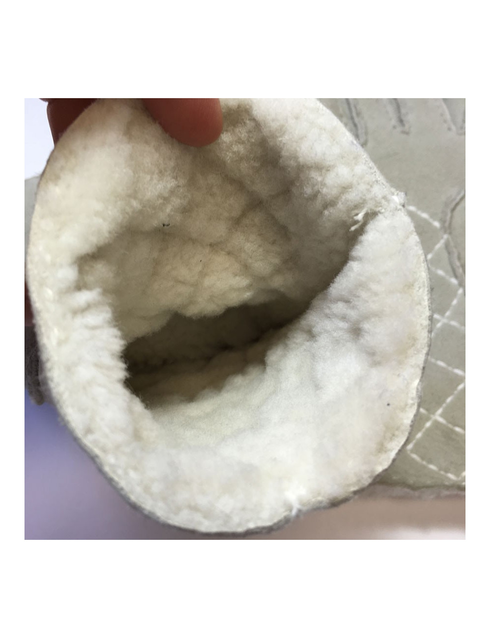 Gants CHANEL en peau retournée taille 6,5