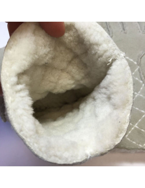 Gants CHANEL en peau retournée taille 6,5