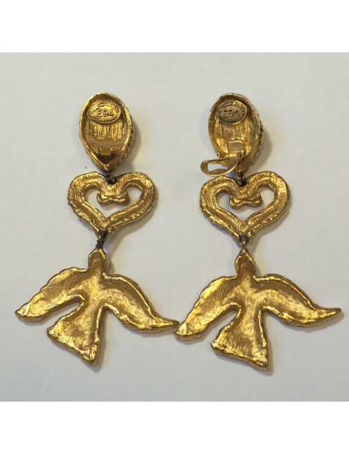 Earrings clips CHRISTIAN LACROIX summer 94