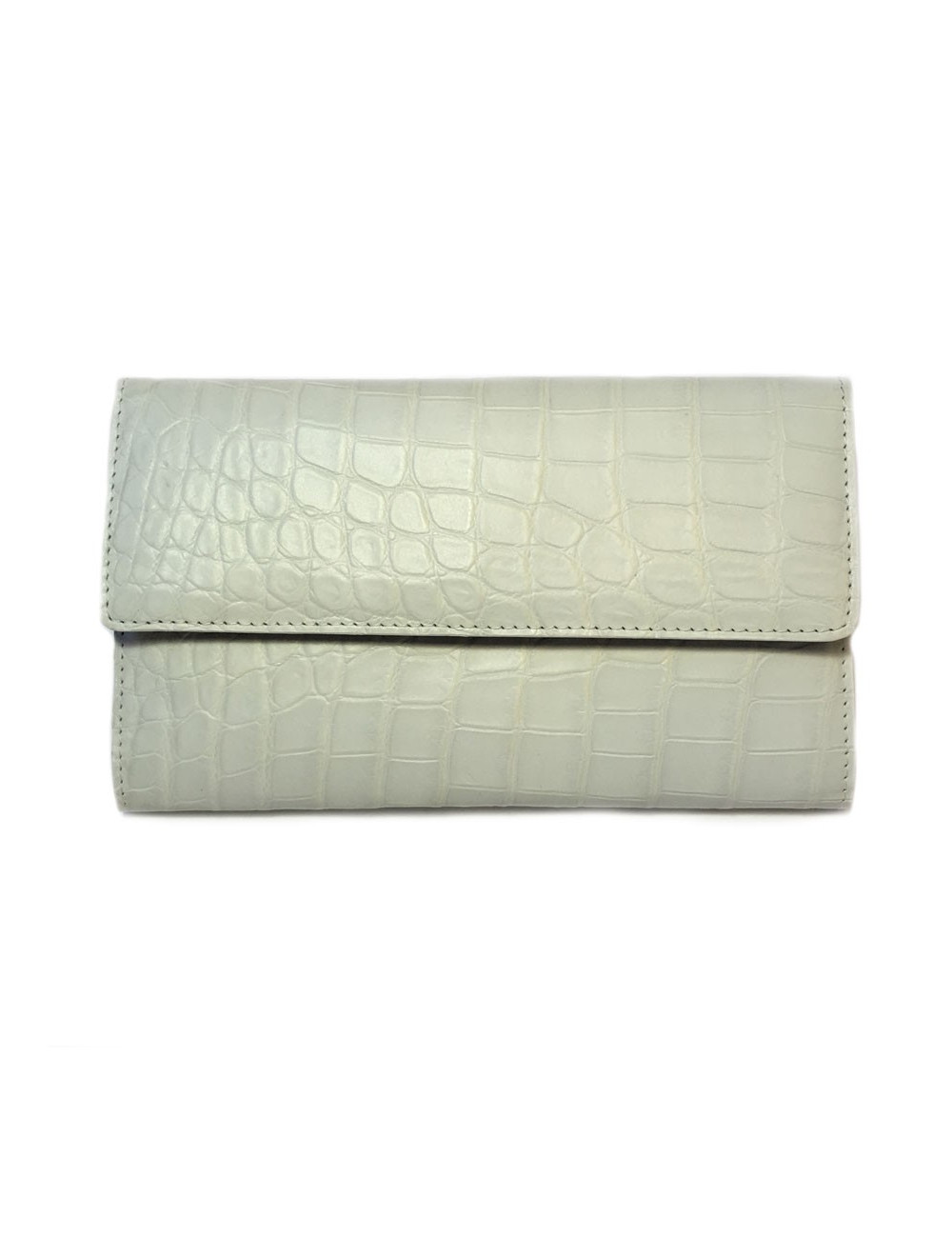 Portefeuille CASSEGRAIN en cuir ivoire