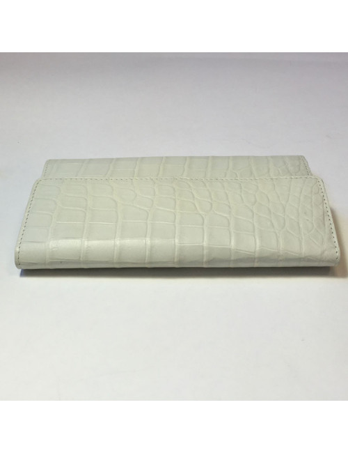 Portefeuille CASSEGRAIN en cuir ivoire