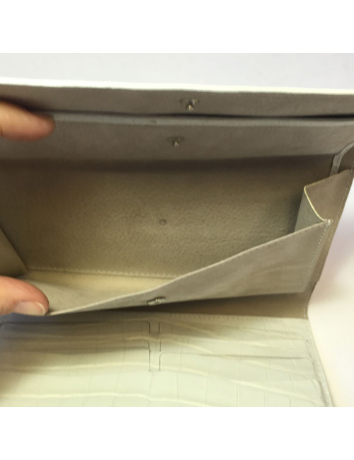 Portefeuille CASSEGRAIN en cuir ivoire