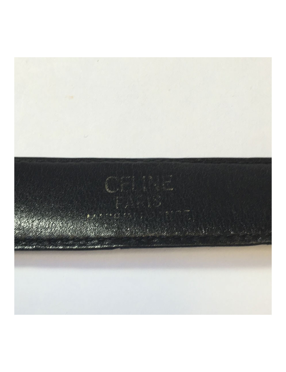 Ceinture CELINE en croco Vintage T90