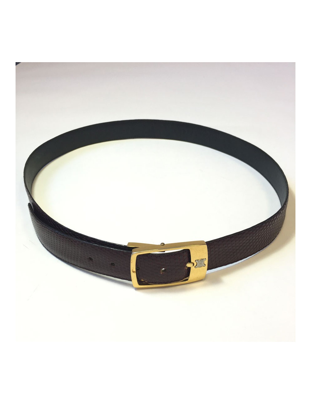 Ceinture CELINE en lézard Vintage