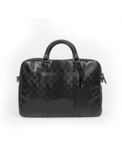 Sac cabas GUCCI en toile brillante monogram