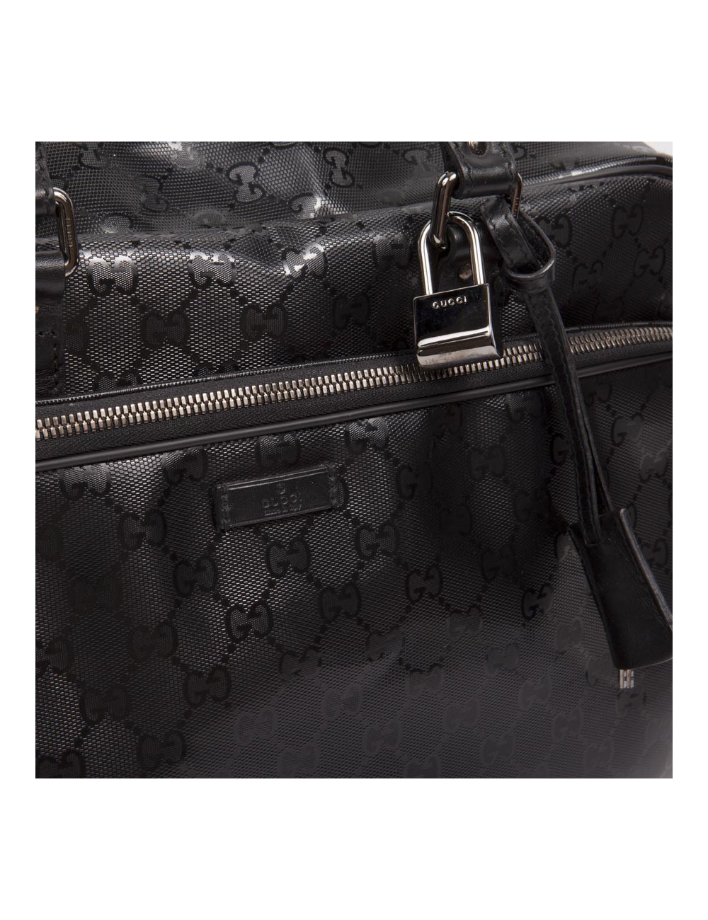 Sac cabas GUCCI en toile brillante monogram