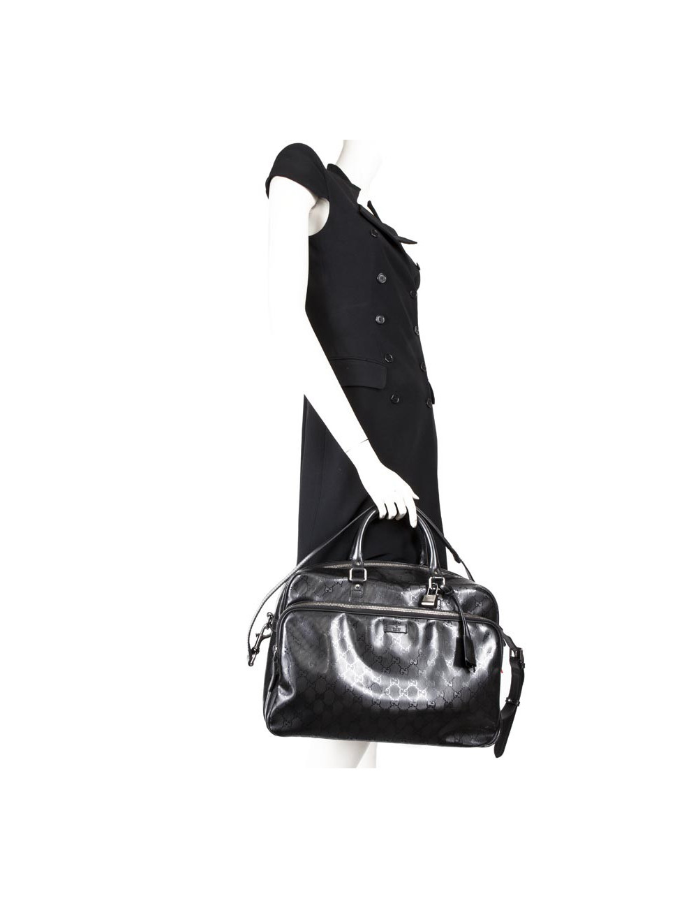 Bag GUCCI TOTE in canvas brilliant monogram