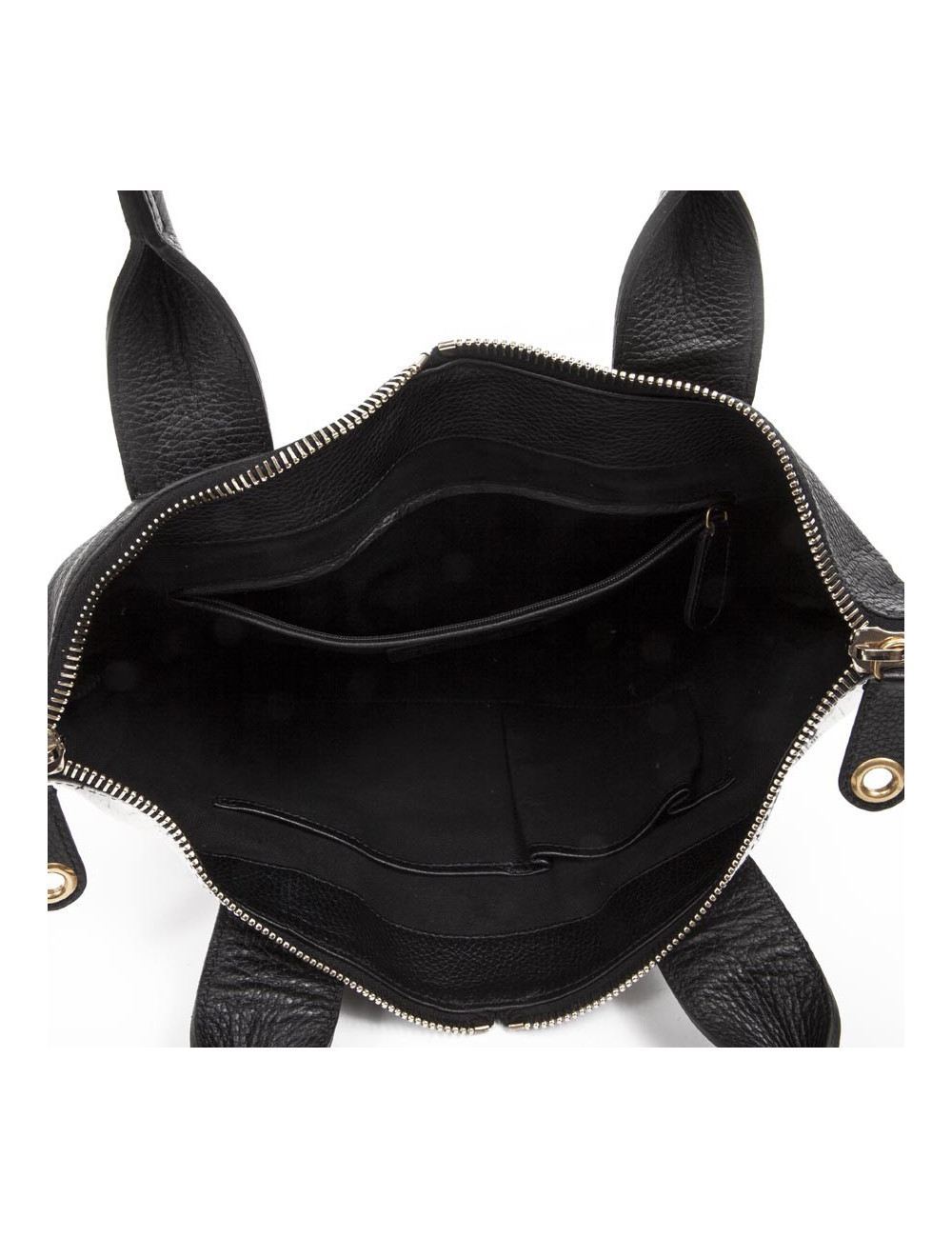 ALEXANDER Mc QUEEN canvas and leather tote bag