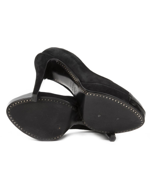 Escarpins CHANEL T 36.5 avec plateforme