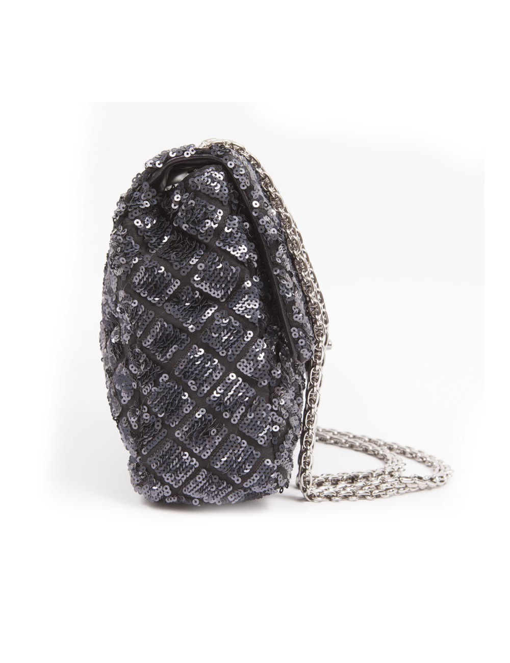 Bag CHANEL timeless sequined blue night