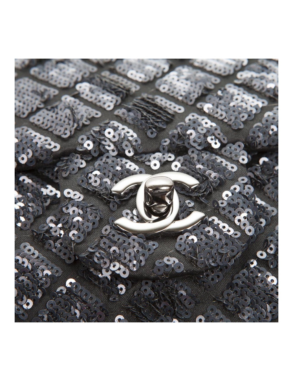 Bag CHANEL timeless sequined blue night