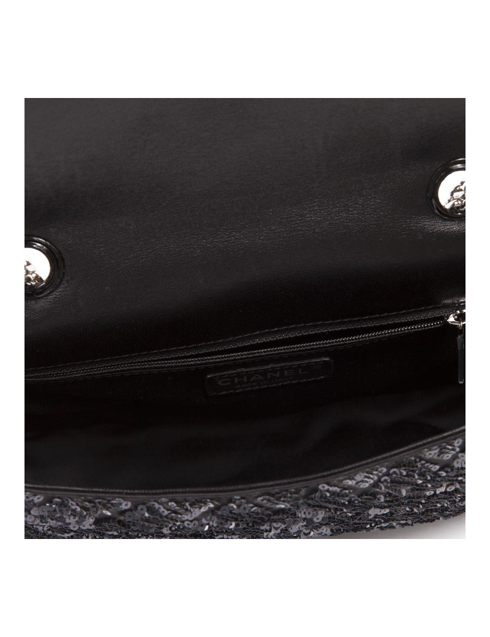 Bag CHANEL timeless sequined blue night