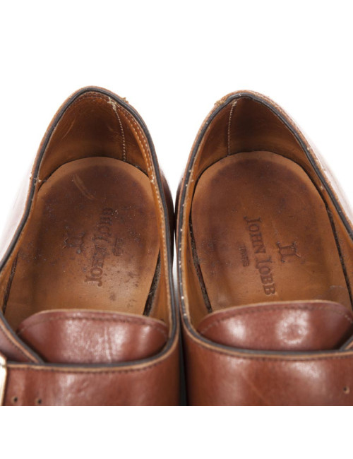 JOHN LOBB moccasins T 35.5 gold