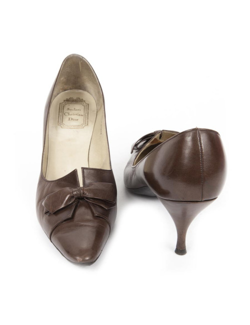Escarpins CHRISTIAN DIOR T 37   années 60