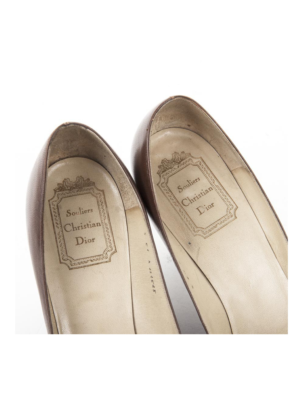 High Sandals SERGIO ROSSI Brown varnished leather T39