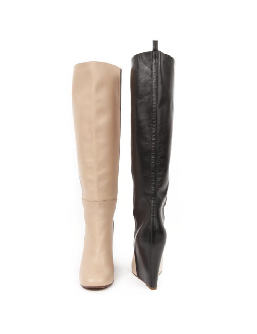 Bottes CELINE T36 bicolores