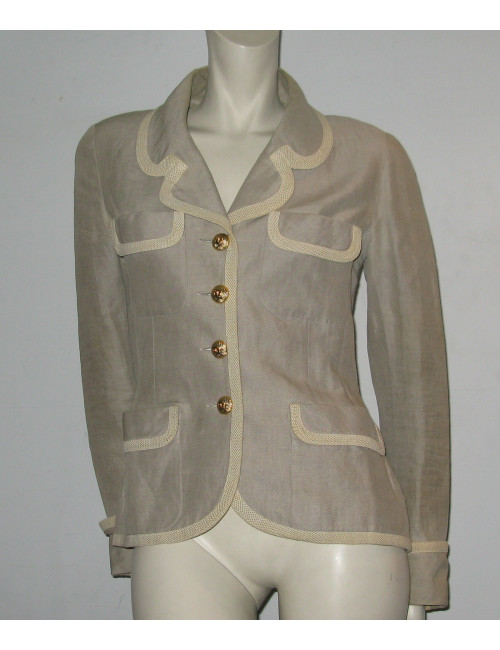 Veste en lin CHANEL